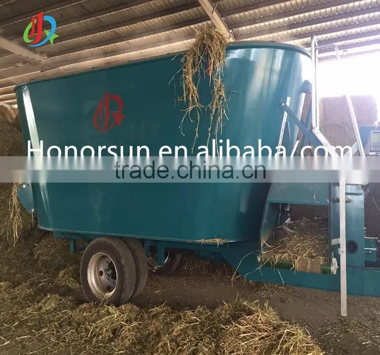 Electric Motor Feed Mixer Wagon For Farms/VERTICAL FEED MIXER/TMR FEED MIXER