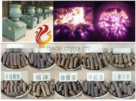 Automatic Straw fuel molding machine/straw fuel briquette machine