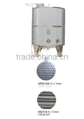 JFJG-5 stainless steel blending tank with agitator