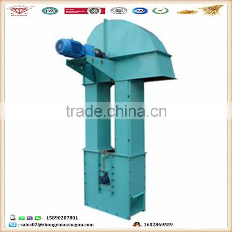 High quality bucket elevator Manufacture---HENAN ZHONGYUAN ROLLER CO.,LTD