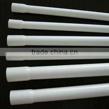 grey/white color PVC electrical conduit with socket