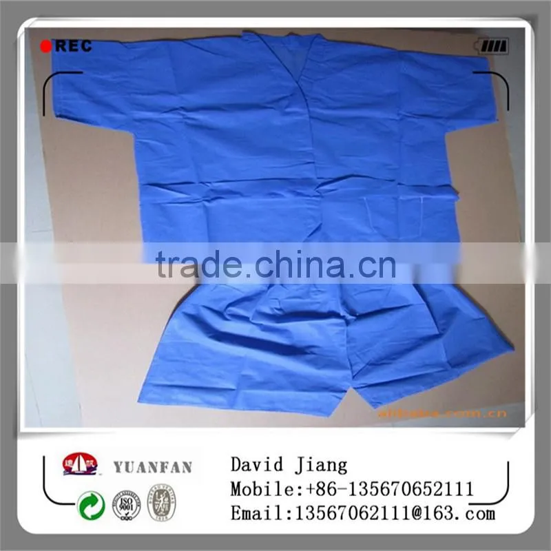 Supply the SMS non-woven fabrics for protective clothing, etc