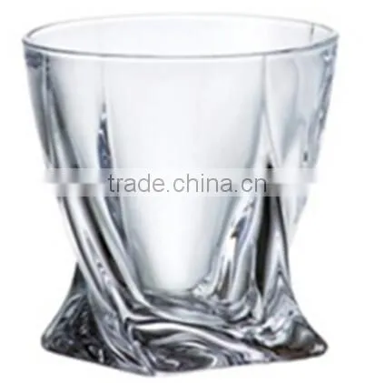 cheap custom water glass rotary tumbler