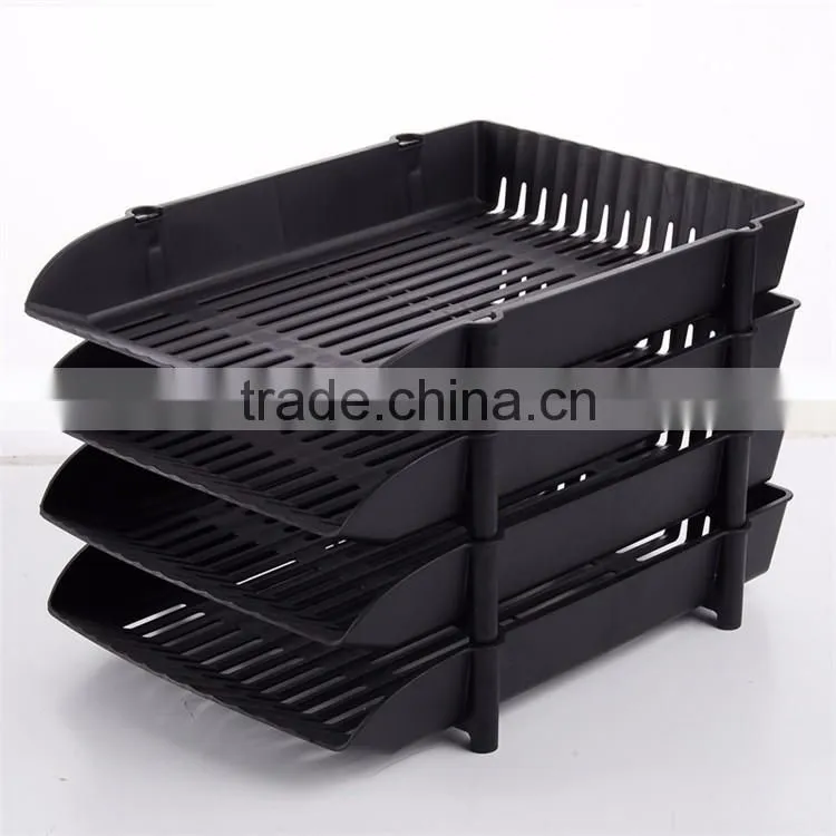 Plastic Document File Tray -4Layer