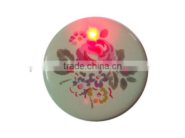 Flashing button badge