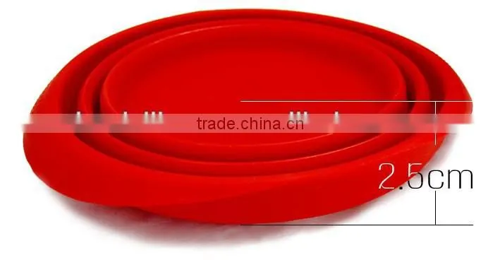 Top Quality Foldable Steamer Silicone Vegetable Basket