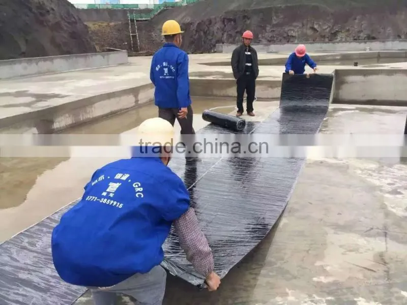 PCM self- adhesive roof modified asphalt waterproof membrane export to Vietnam