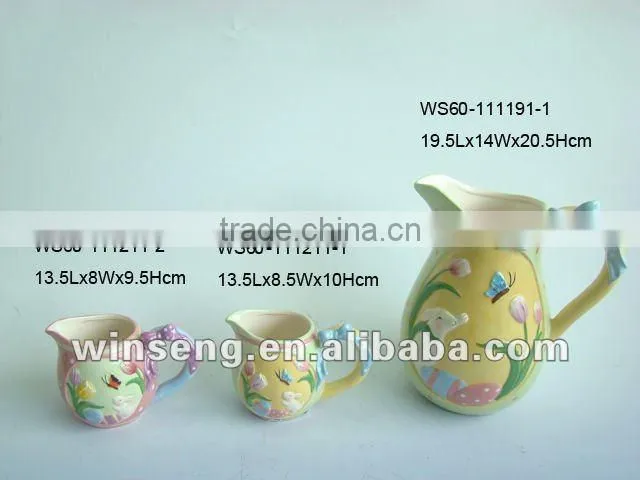 Cheap Ceramic Easter Rabbit Milk Pot