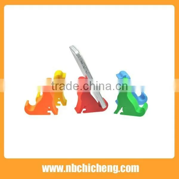 Dog Silicone Phone Holde, Silicone Smart Phone Desktop Stand Holder