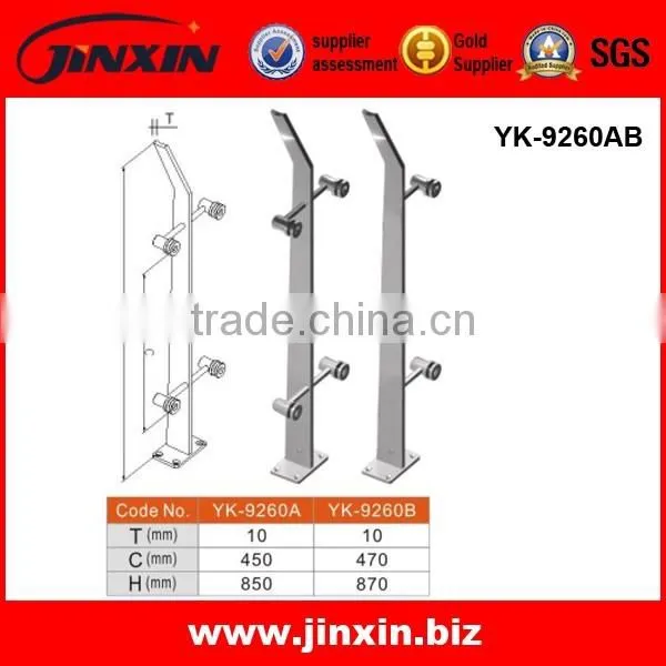 Stainless Steel Glass Staircase Baluster/Fence Glass Baluster