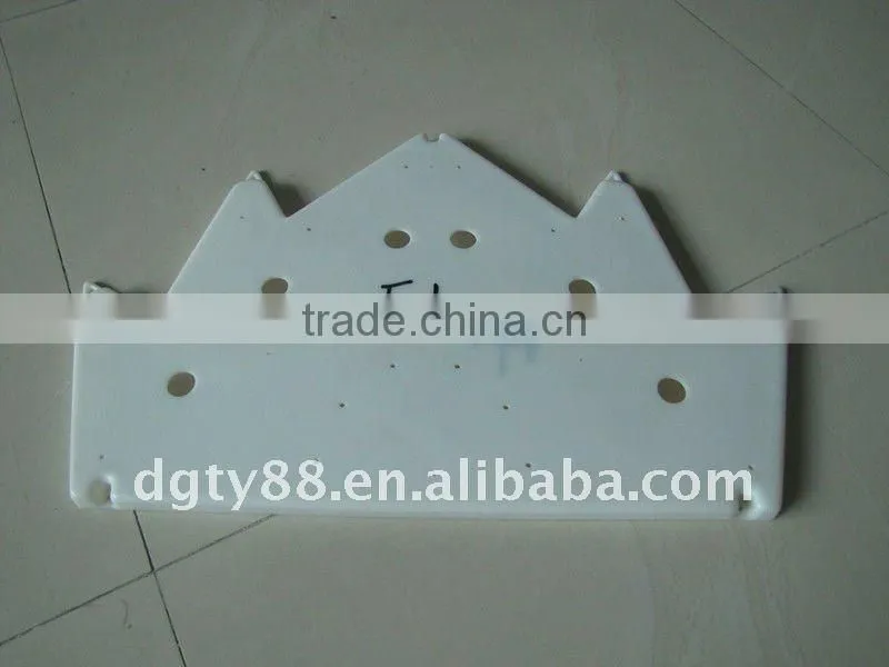 PC vac-formed thick plastic products with special shapes