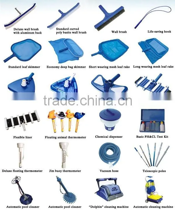 Factory low price thailand swimming pool with swimming pool equipment