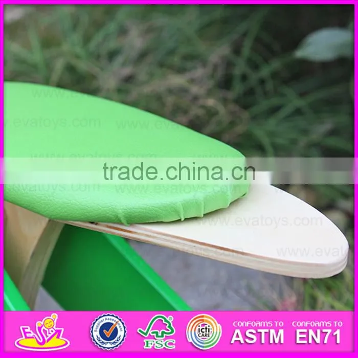 Hot new product for 2015 Cheap wooden bike for kids,Fashion wooden balance bike toy,High quality children wooden bike W16C113