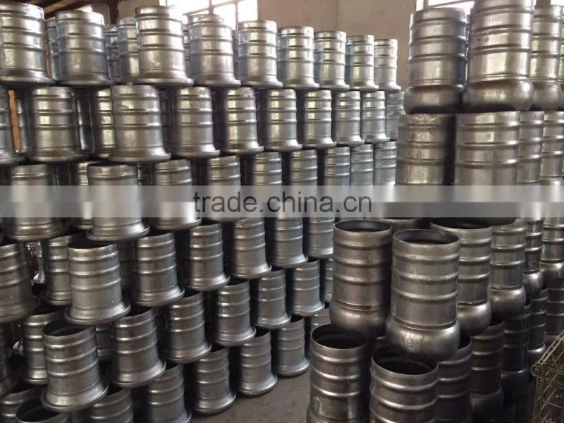 Galvanized Carbon Steel Cardan Quick Pipe Fittings