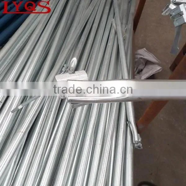 Ringlock scaffolding system for building construction