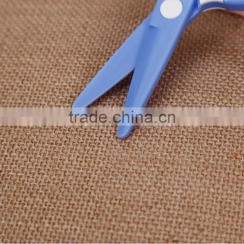 CIJ03-- Hot sale All plastic student scissors , safe scissors