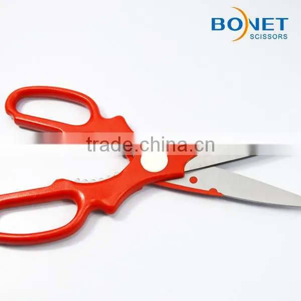 S53003 CE qualified 8" meat cutting stainless kitchen scissor