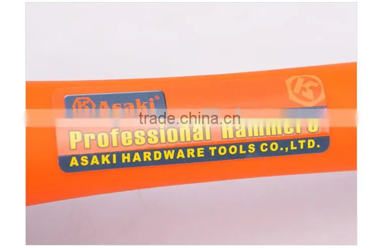 Ball pen hammer with soft grip rubber handle