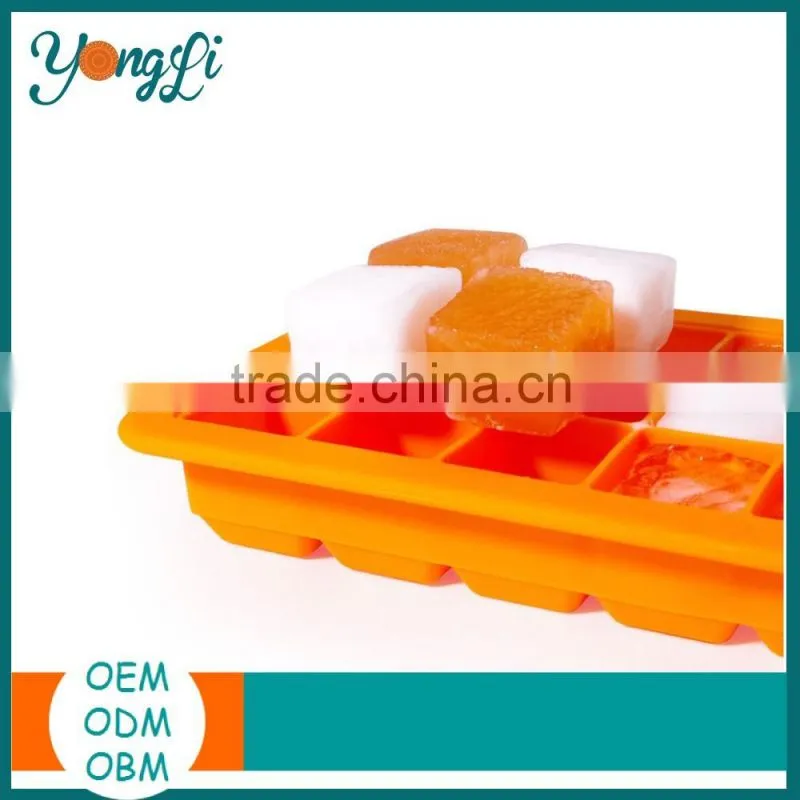 Free Shipping Silicone Baby Food Storage Freezer Tray Multiportion Ice Pop Container Multiportion Freezer Tray