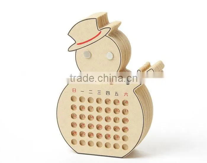 new design wooden desk calendar design