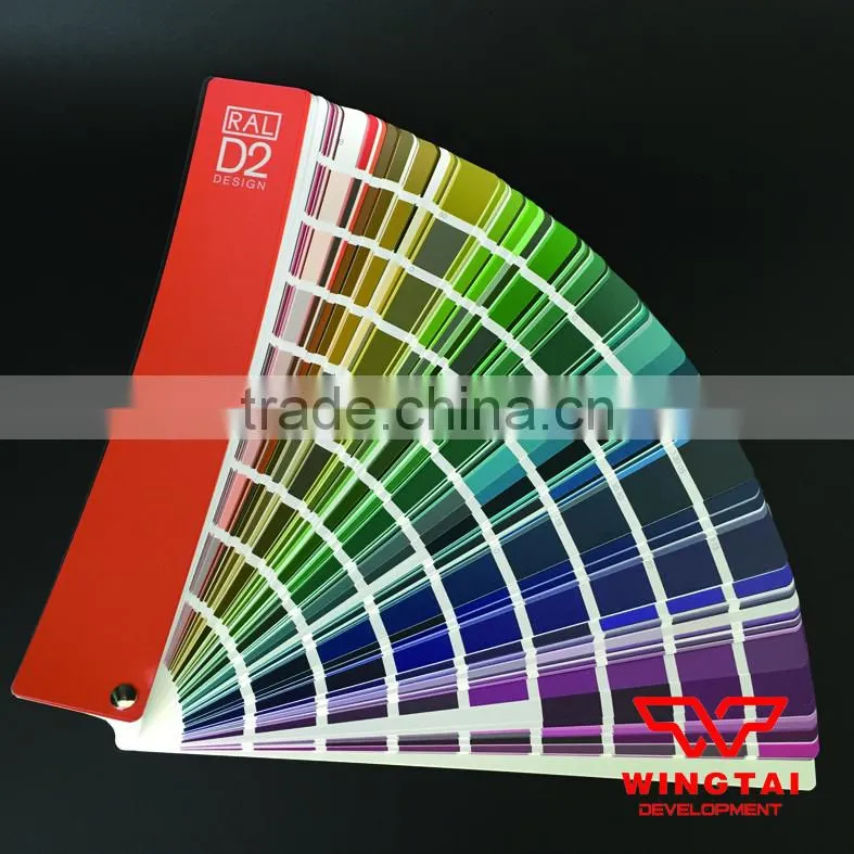 Germany Color Chart RAL D2 / Design guide - includes 1625 RAL DESIGN colors