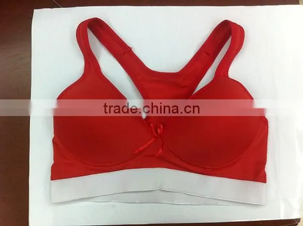 New sexy custom blank style sports bra
