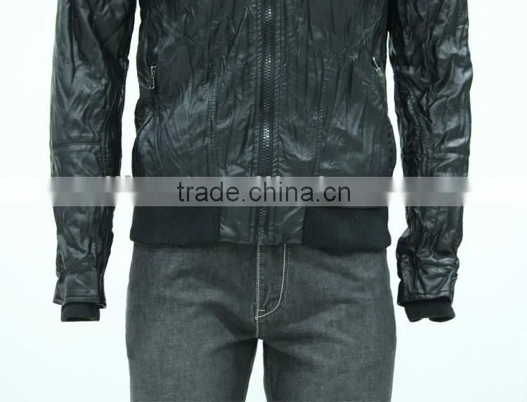 ALIKE leather jacket fish