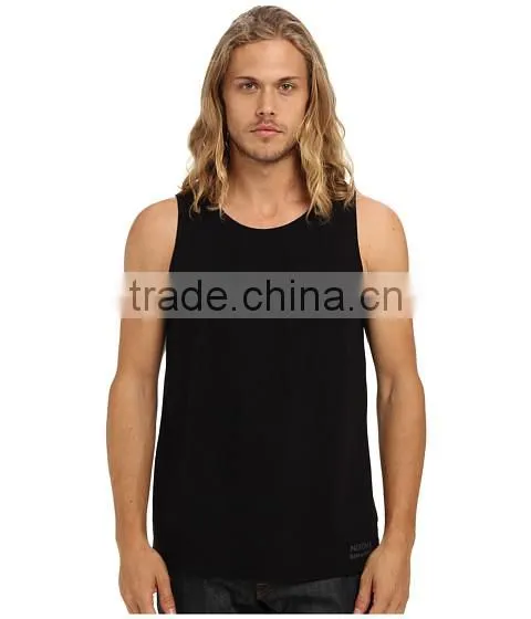 Wholesale Cheap Black Plain Tank Top
