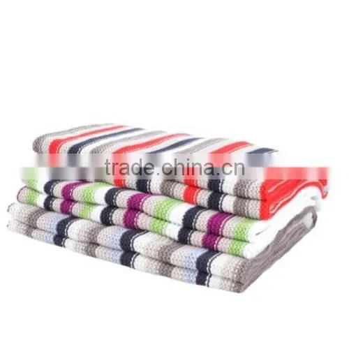 Wholesale Price Knitted Blanket, Colorful Stripe Knitted Baby Blanket, Handmade Knitted Throw Blanket