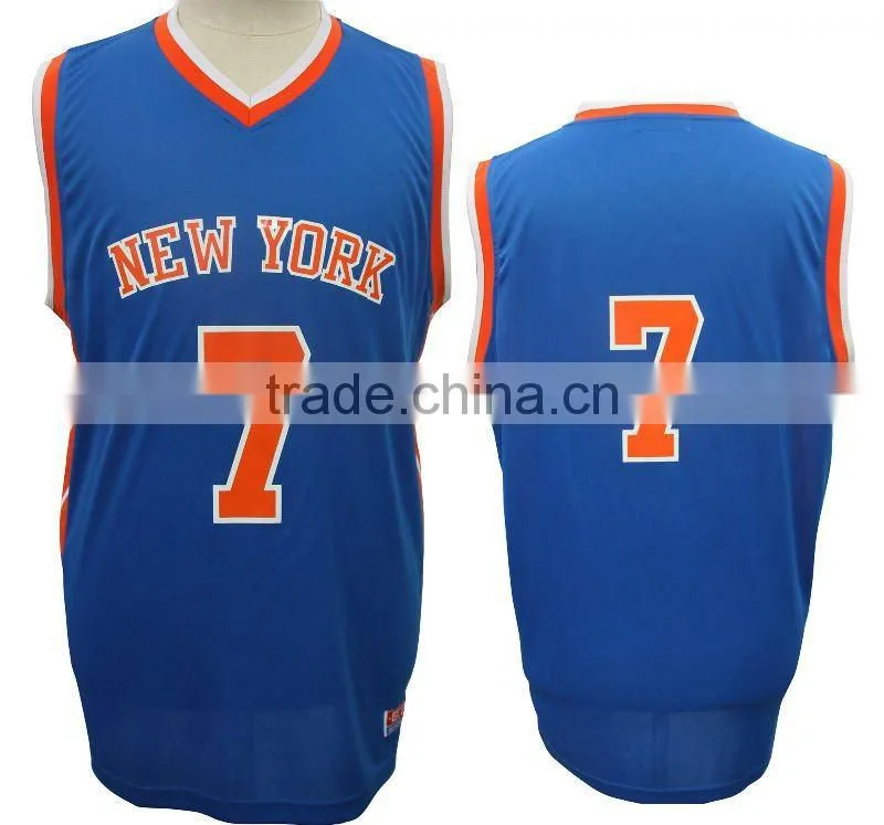 Latest style basketball jersey for 2012 year
