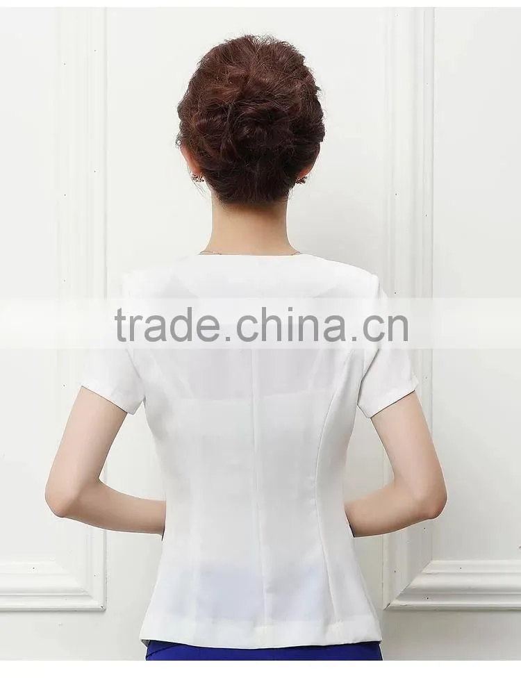 Fashion Women's Office Suit For Summer With Skirt WU001