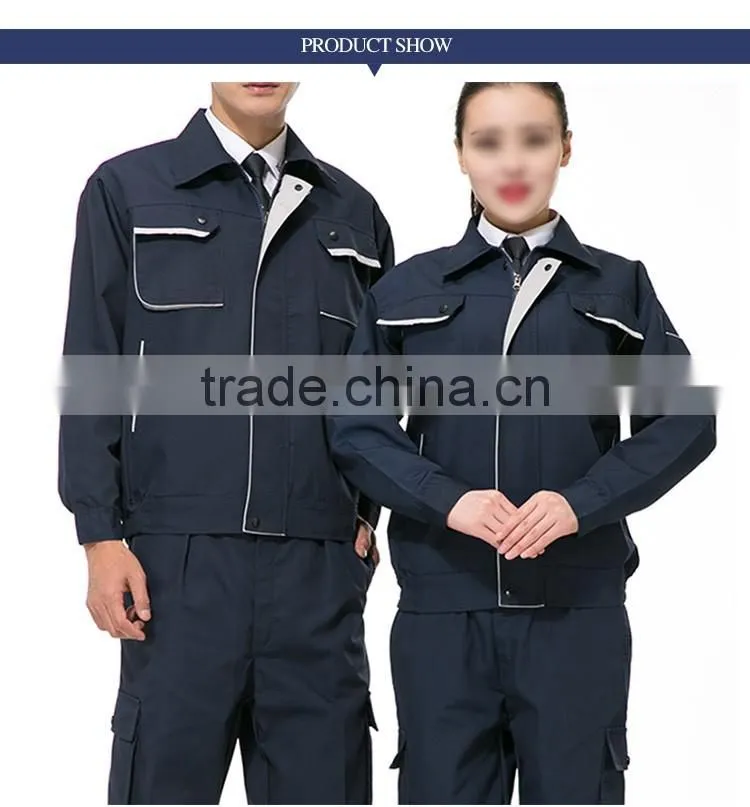 Factory Clothing Men Safety Workwear Uniform Work Jacket