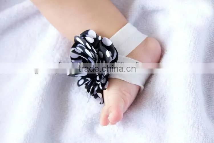 New Arrival Top Baby Shoes Flower Design Baby Prewalker Shoes Infant Shoes Cotton Barefoot Sandals
