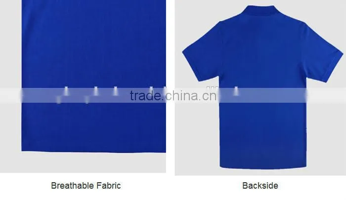 Pique solid mens blank polo shirt factory