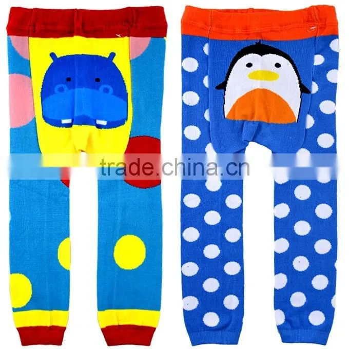 Hot Sale Toddler Leggings Popular Cartoon Printed With Dots Baby PP Pants For Kids Trousers Wholesale SC40822-24