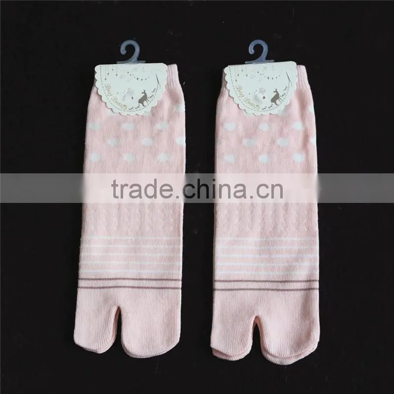 Cotton Socks two fingers clogs socks Girls Socks