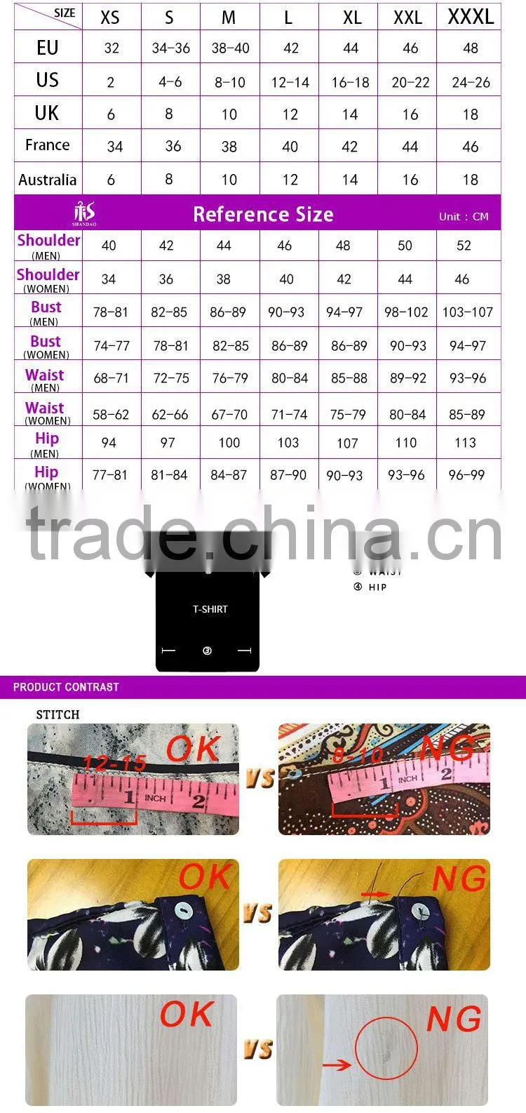 Guangzhou Shandao OEM Wholesaler Casual Summer Plain Dyed 200g 80% Cotton 20% Polyester Custom Long T Shirts