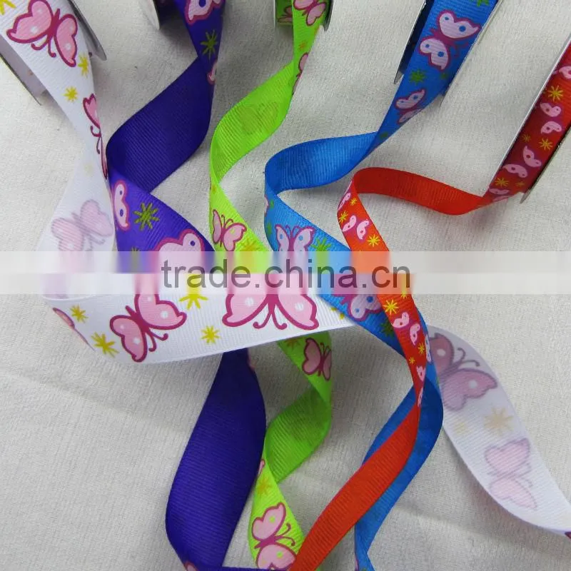 Grosgrain Printed Ribbon