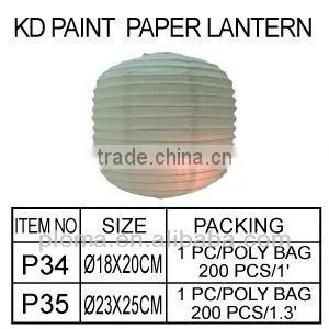 ART PAINTING CRAFT (P29) KD PAINT HANGING PAPER LANTERN
