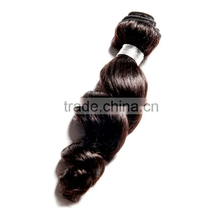 Brazilian Loose Wave Human Hair Weaves Wavy Unprocessed Wholesale Virgin Brazilian Hair Extension