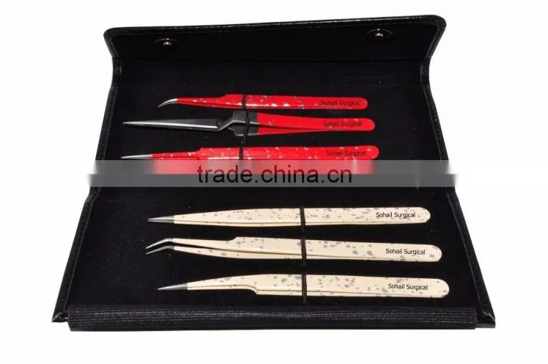 eyelash tweezers stainless seal