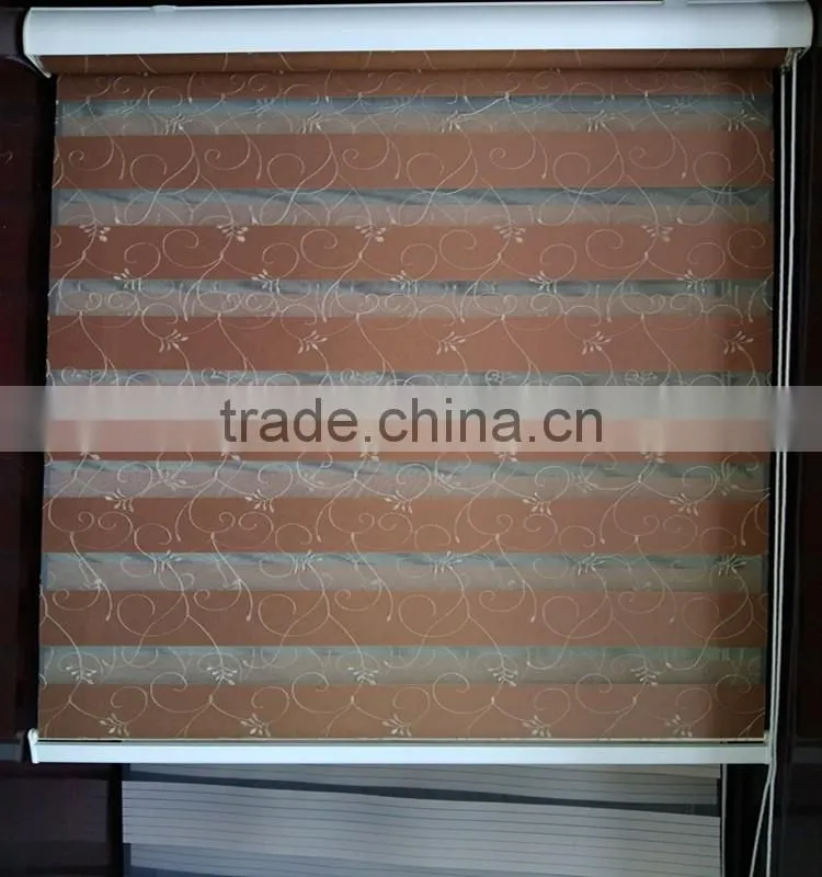 blackout high quality zebra roller blind fabric for american market