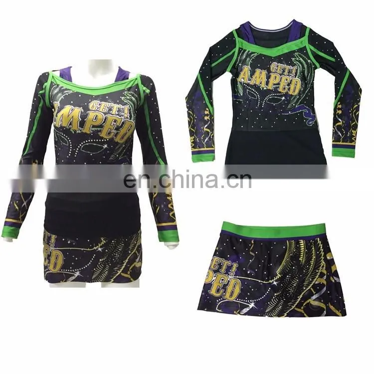 Design Hot Sell Custom Cheerleader Uniform Tennies Uniforms For Girls