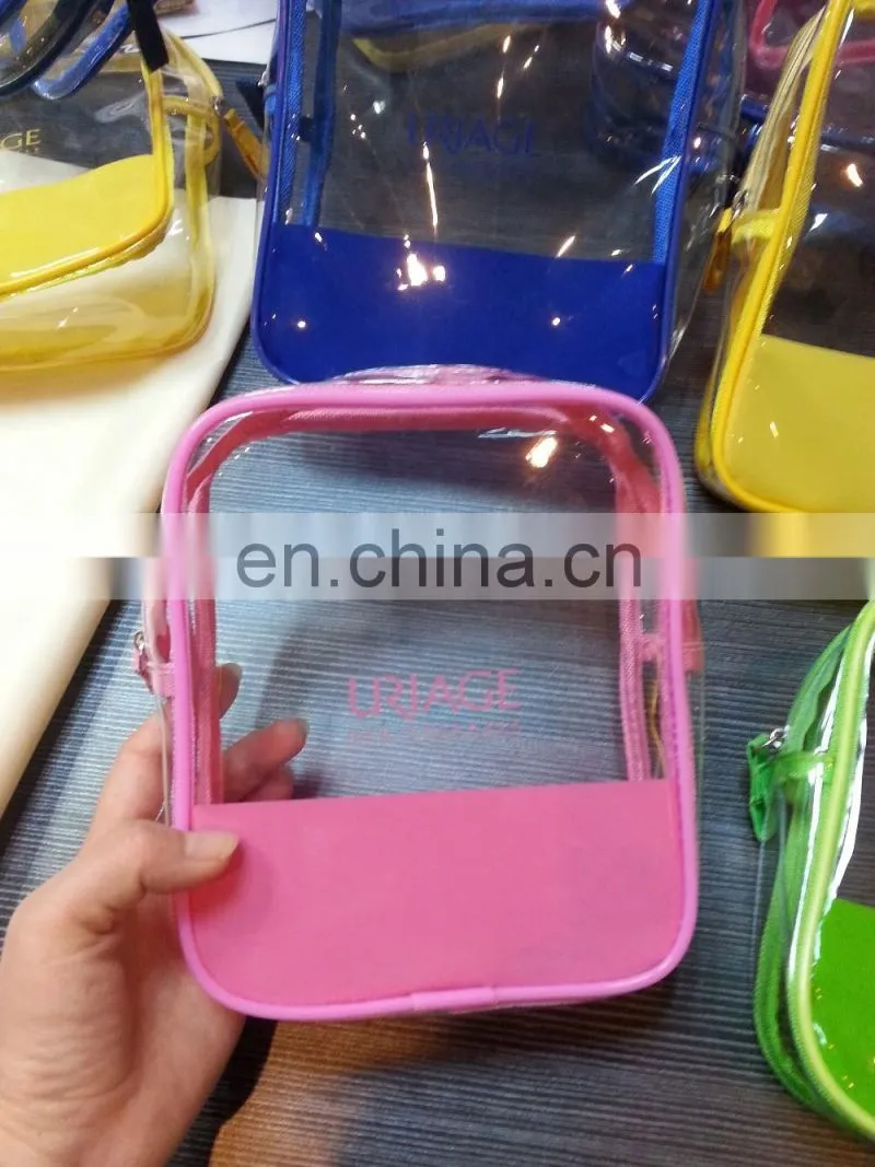 PVC toilet bag with zipper