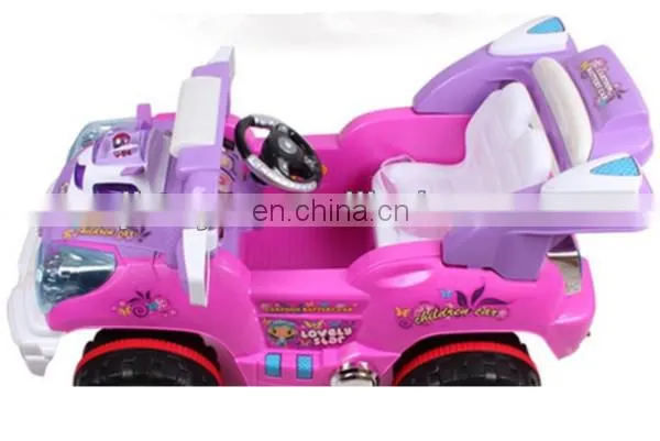 Pink Jeep R/C RIide On Car,Lovely Girls Jeep Ride On Car For Sale