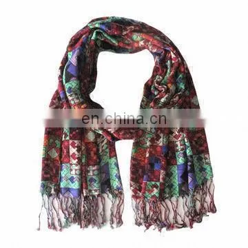 pareo beach wear india polyester printed scarf
