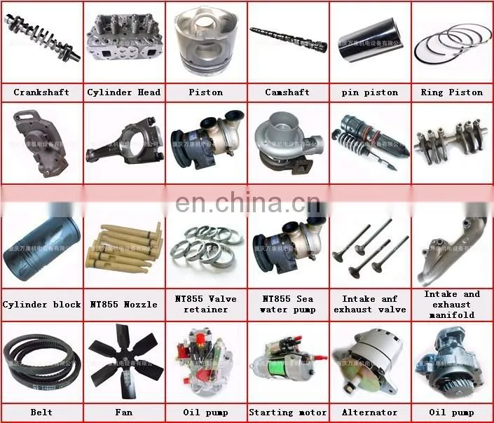 dongfeng truck engine parts