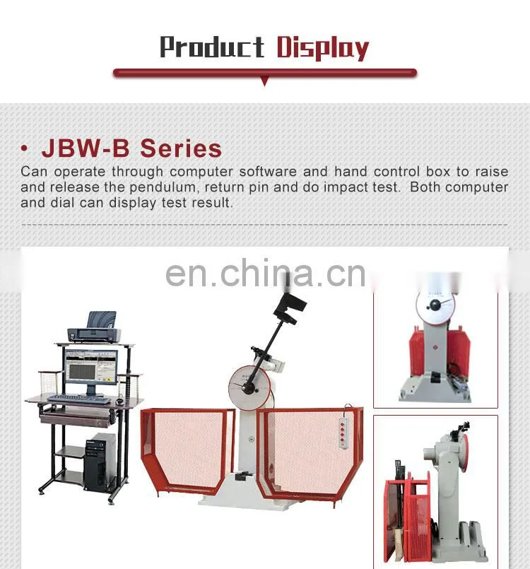 HST ISO179 Plastic Digital Izod Charpy Pendulum Testing Machine/Plastic Impact Tester