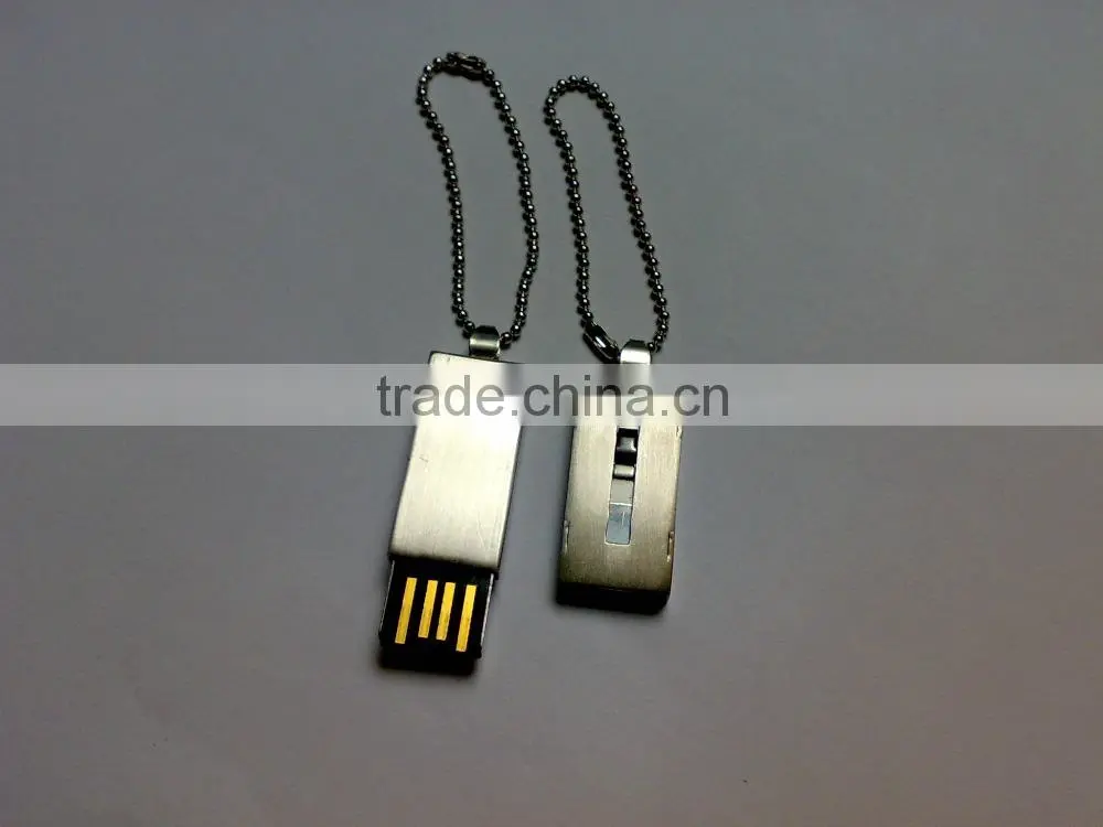 Pull mini usb 2.0 usb flash drive,metal Mini full capacity usb flash drive,Custom memory sticks with competitive price