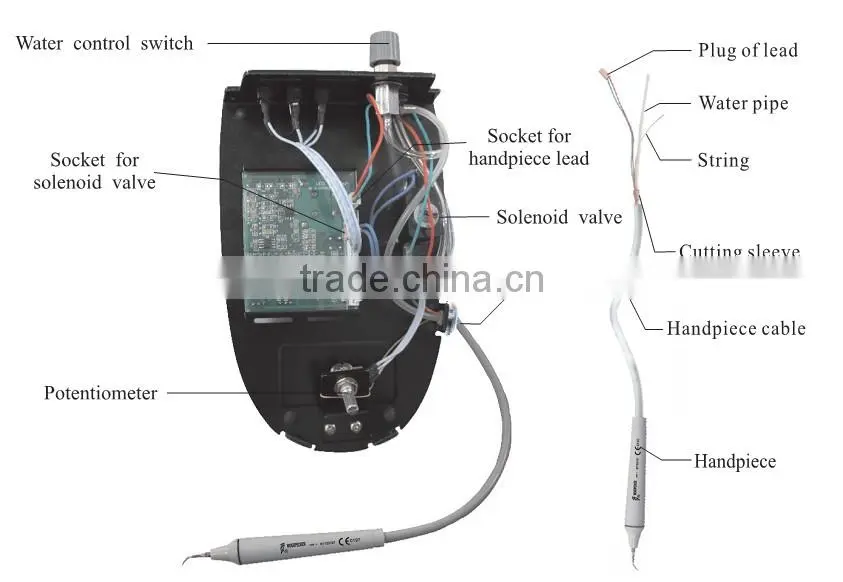 dental ultrasonic scaler uds-j